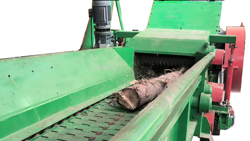 Trituradora de madera: de troncos a aserrín en un paso