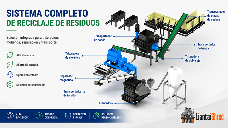 Solución de Reciclaje de Neumáticos – Sistema Eficiente de T